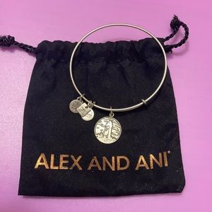 Alex and Ani lighthouse charm bangle